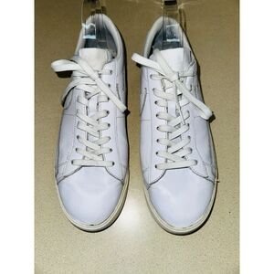 Nike Blaze LE Low Top Triple White Women's Leather Sneakers, Size 12